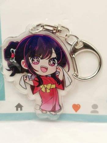 Porte-Clé Oshi no ko Ai Hoshino Acrylique