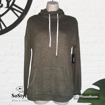 Sweat brun moucheté col montant Ardene Taille XXS/XS