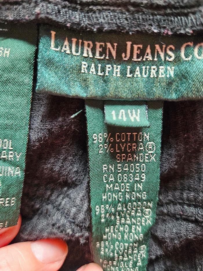 pantalon en velours Lauren Ralph Lauren – taille 46/48 - photo numéro 6