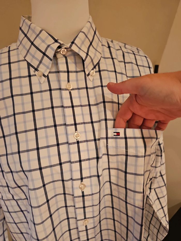 Chemise a carreaux tommy Hilfiger Xl homme neuve - photo numéro 2