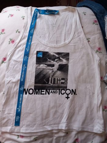 T-shirt zara editin woman and icon de nadia comaneci