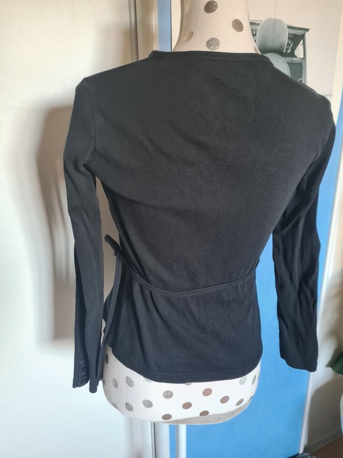 Gilet noir croisé / Taille 1 - photo numéro 3