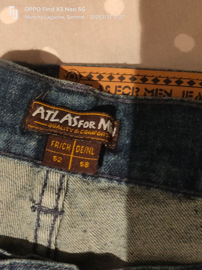 Jeans Neuf Atlas for men T52 Réduction jusqu'à -70% - photo numéro 2