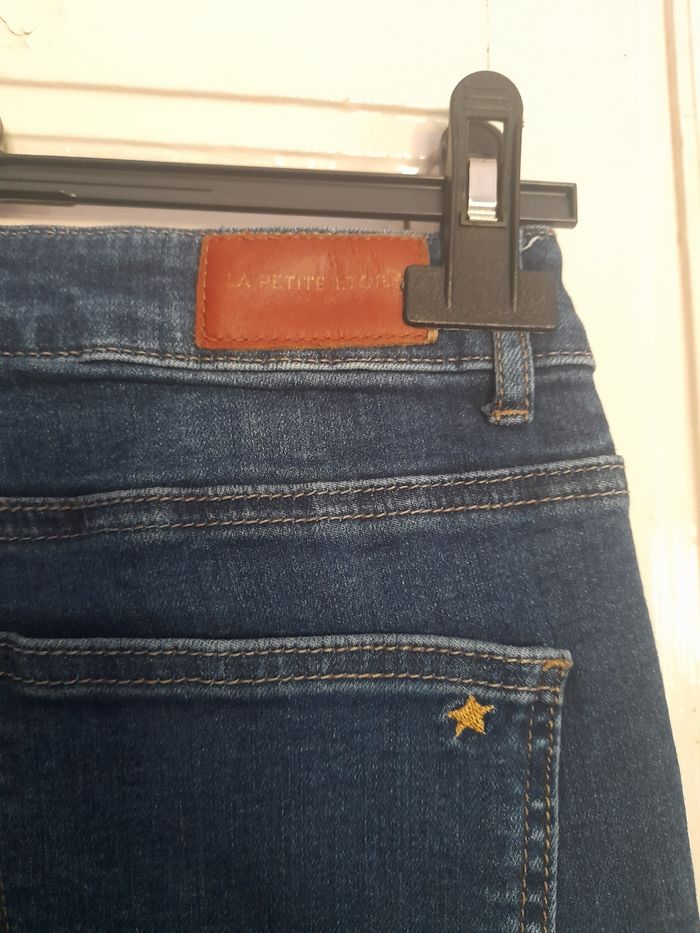 Jeans bleu, marque La petite étoile, taille 42 - photo numéro 4