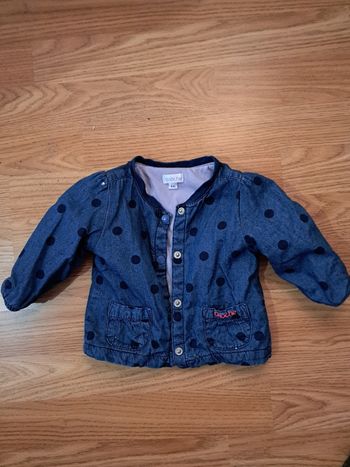 Veste chaude fille 6 mois