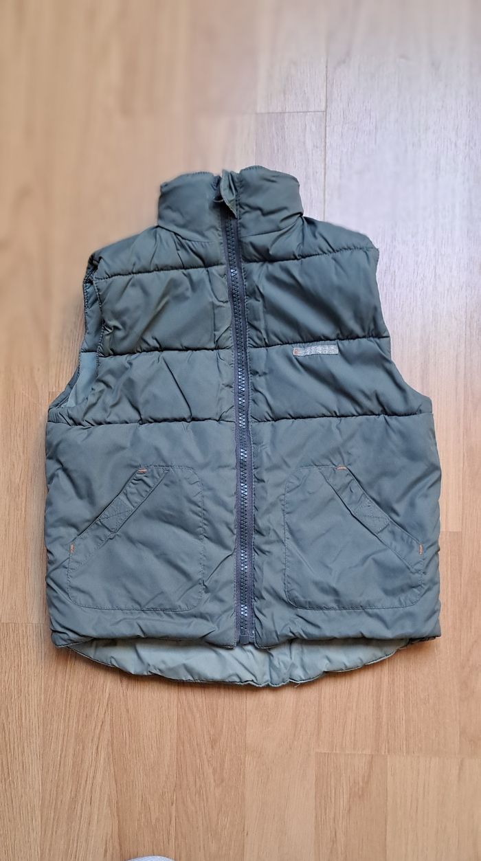Veste sans manche mixte réversible 3 ans