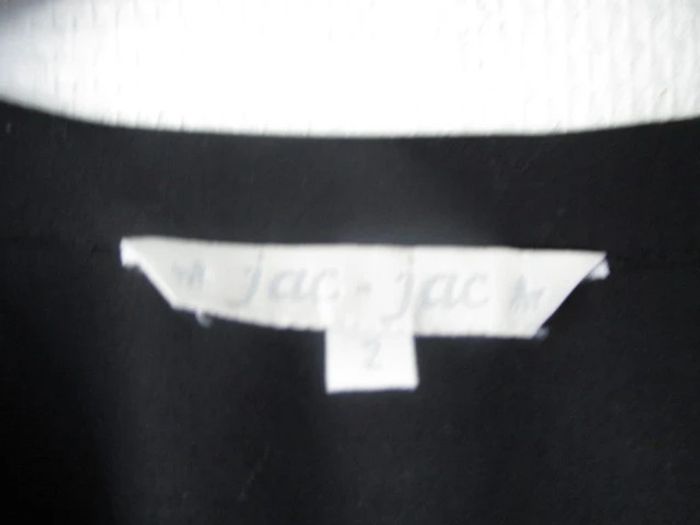 Blouse noire vintage 40 TBE - photo numéro 10