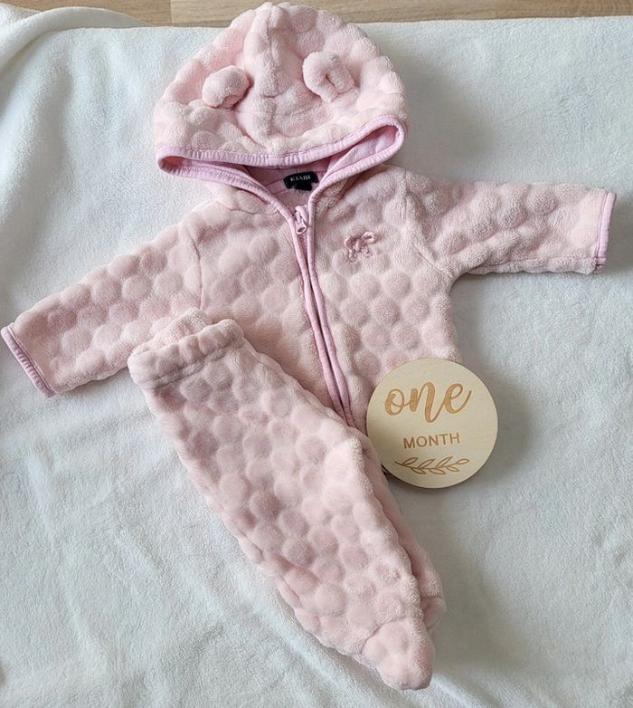 Ensemble polaire rose