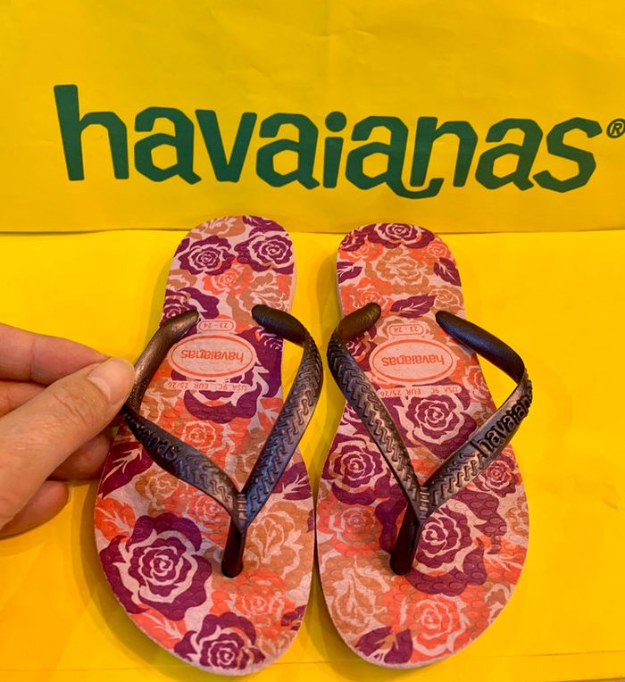 Havaianas slim T25/26 Europe en excellent état