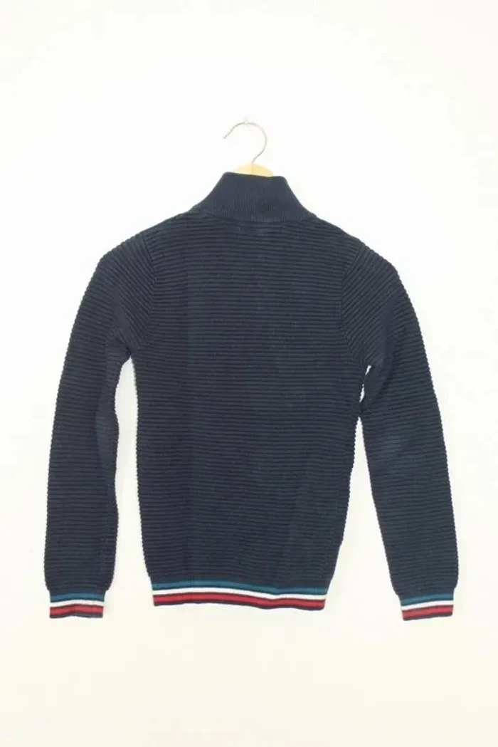 Gilet bleu marine zippé Sergent Major 11 ans - photo numéro 3