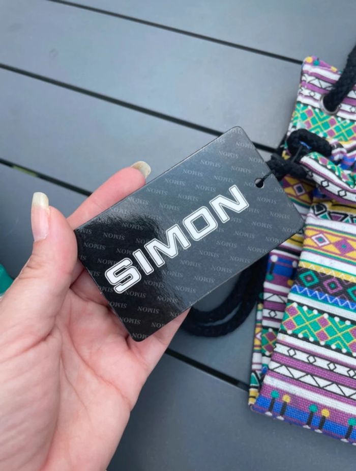 Sac à dos / Sac de sport Simon Neuf avec Étiquette - Motif Ethnique - photo numéro 3