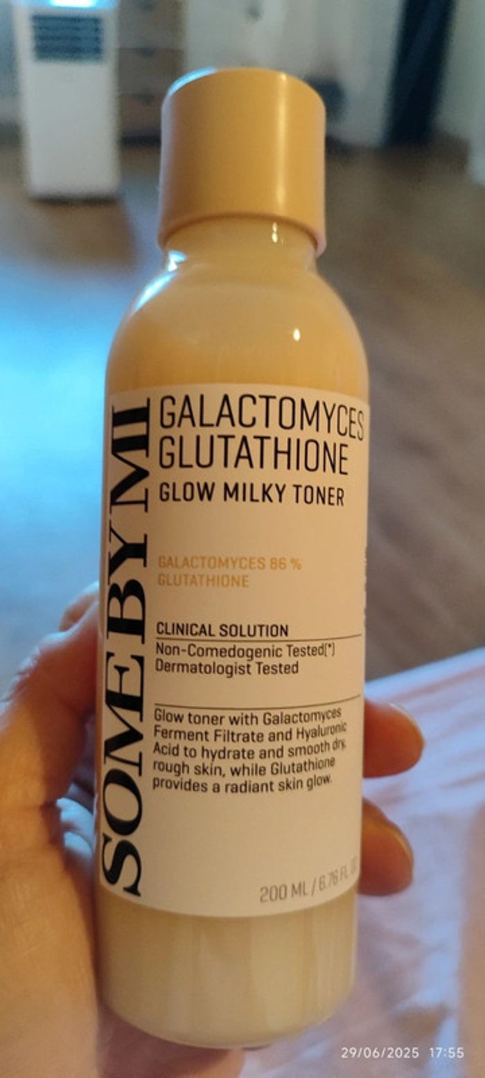 Kbeauty SomeByMi Galactomyces Glutathione Glow Milk Toner 200 ml - photo numéro 3