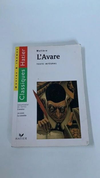 Livre L'avare (Classiques Hatier. Oeuvres & Thèmes) - Molière