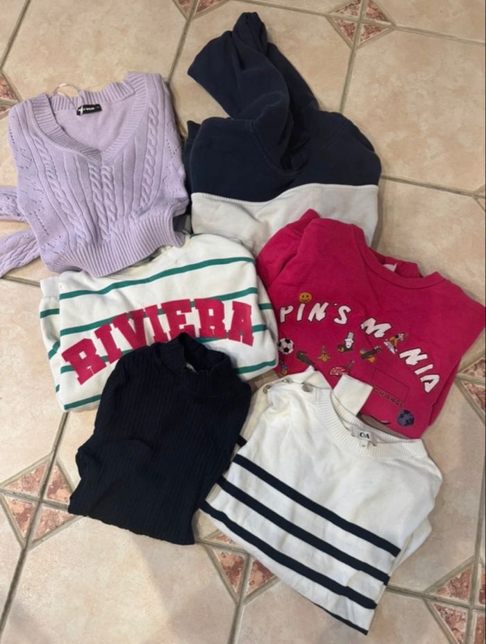 Lot de 6 pulls fille - photo numéro 5