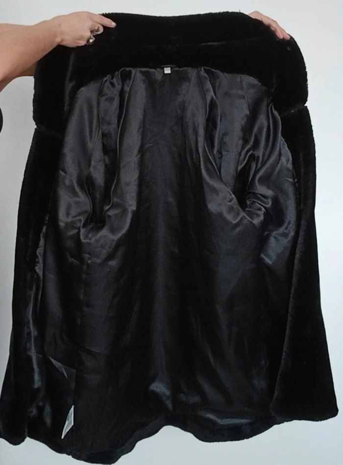 Superbe manteau fourrure noire vintage - photo numéro 15