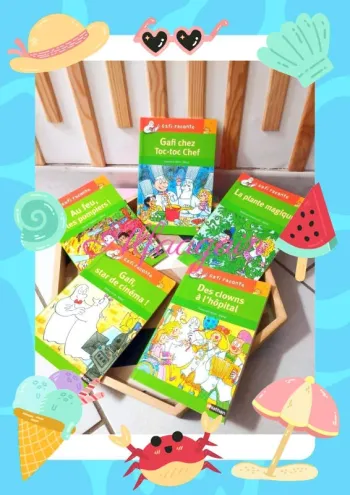 Lot livres gafi raconte (6)