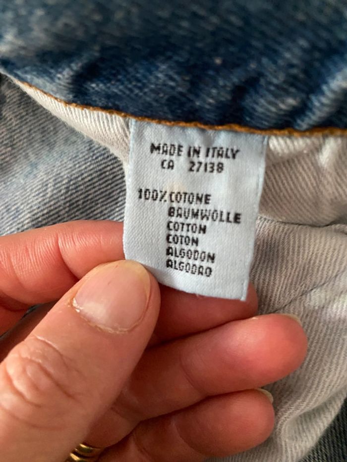 Jeans vintage Chevignon bleu W 29 US soit 36 France - photo numéro 14