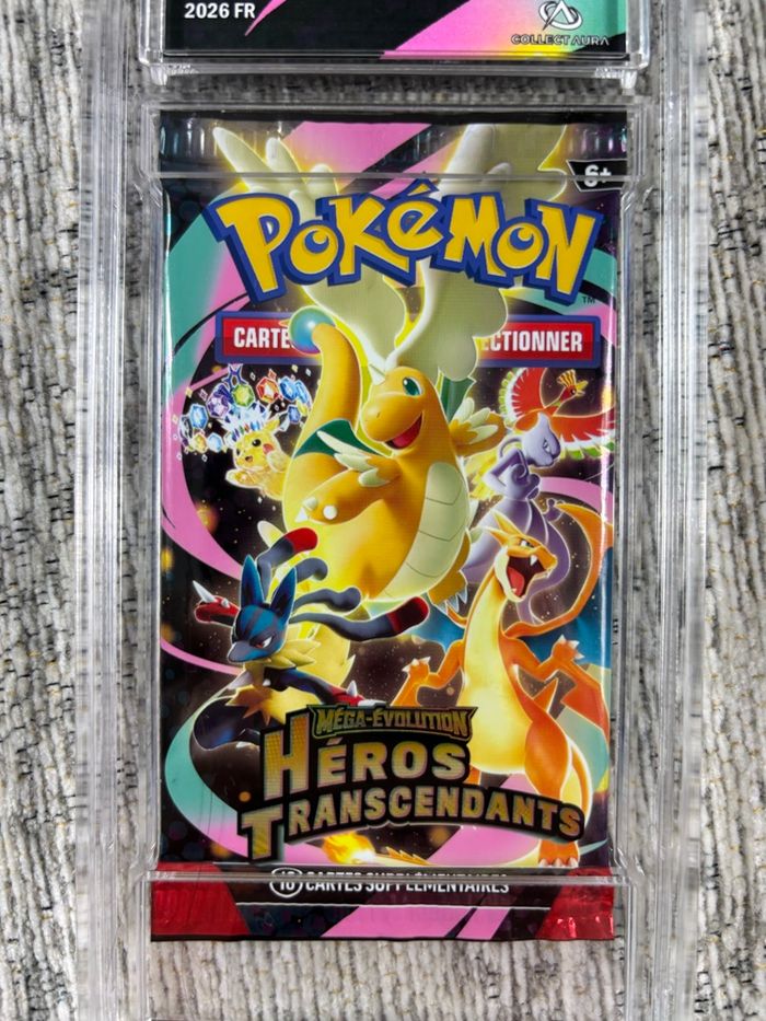 Booster Pokemon ME2.5 Héros Transcendants Gradé Collect Aura 9 - photo numéro 2