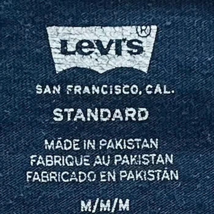 T.shirt/polo à manches courtes bleu marine Levi's, pour homme, taille M - photo numéro 3