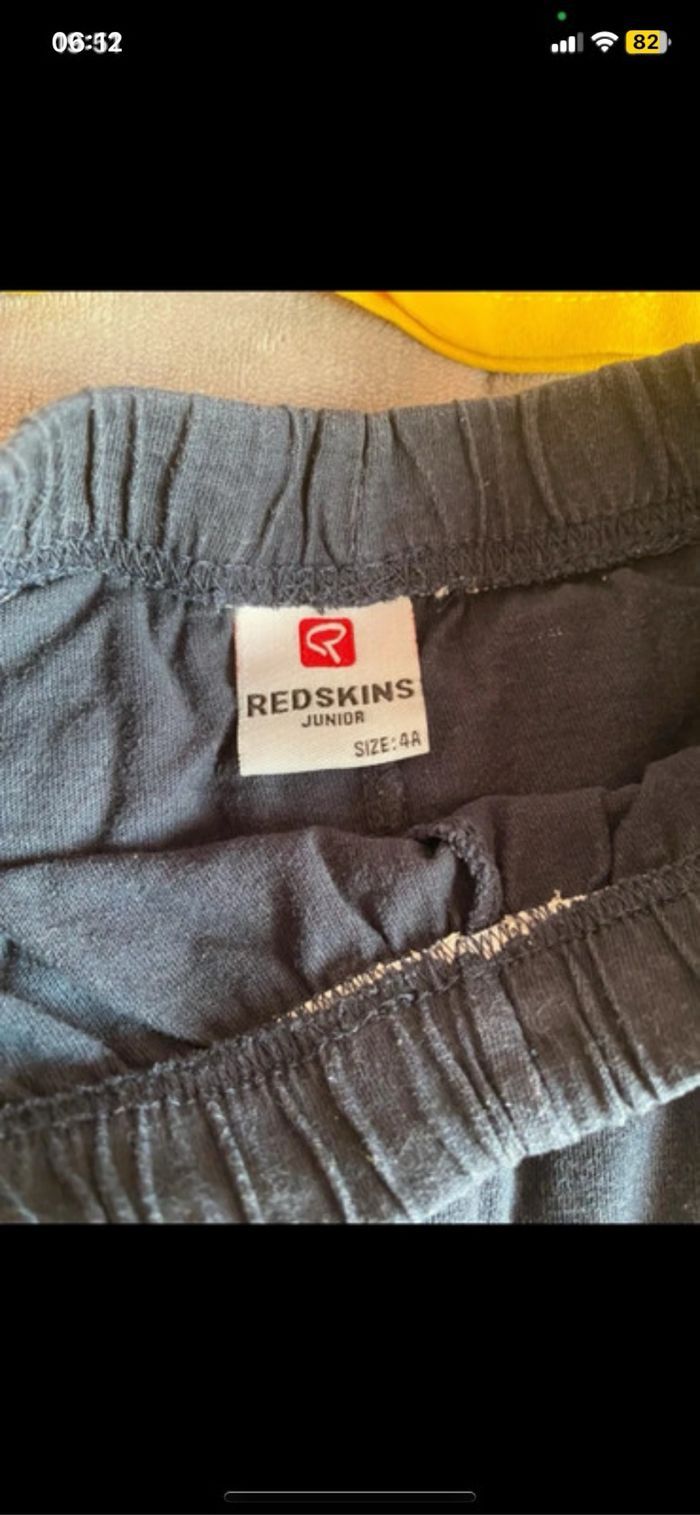 Ensemble short et t-shirt redskins  Taille 4 ans - photo numéro 6