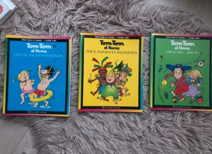 Lot livres Tom Tom et nana