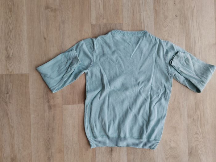 Pull bleu clair garçon - photo numéro 2