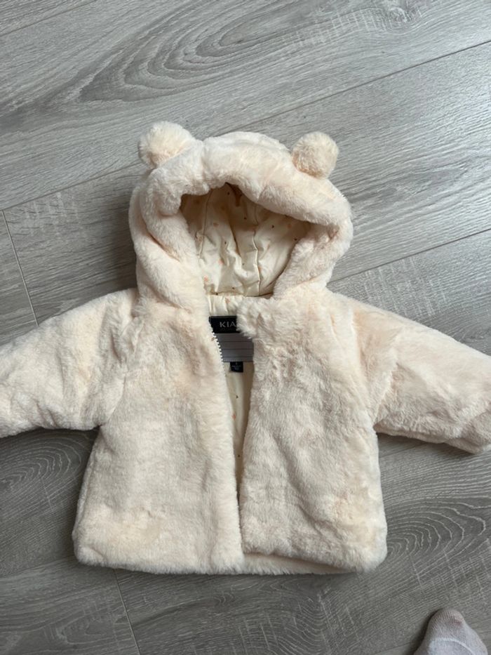 Manteau chaud bébé fille 3 mois