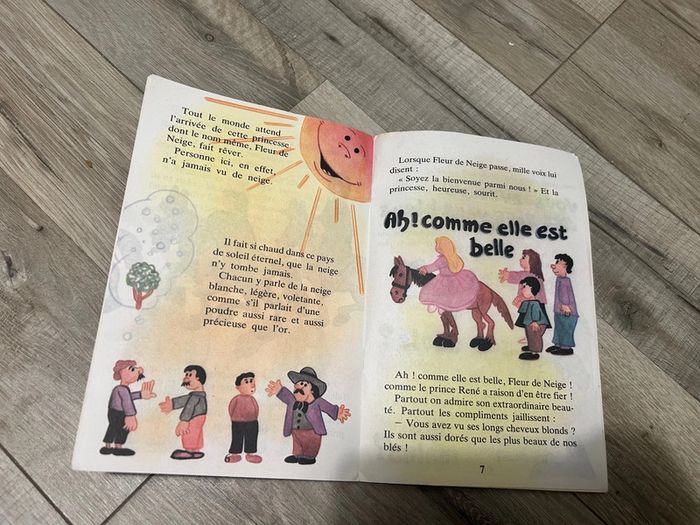 Livre des années 90 , fleur de neige - photo numéro 6