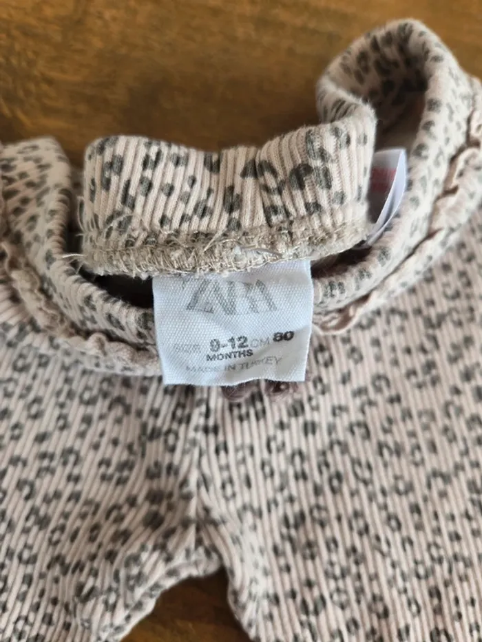 Legging Zara fille 9-12 mois - photo numéro 3