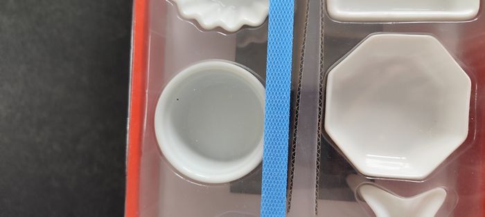 Boite de 24 verrines en porcelaine blanche - photo numéro 4