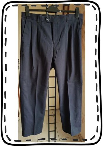 pantalon jambe large