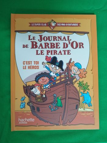 Livre Le journal de Barbe d'Or le pirate