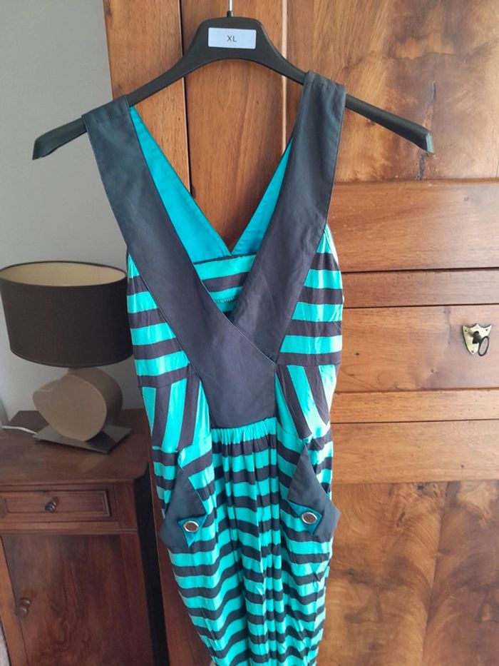 Robe été bicolore