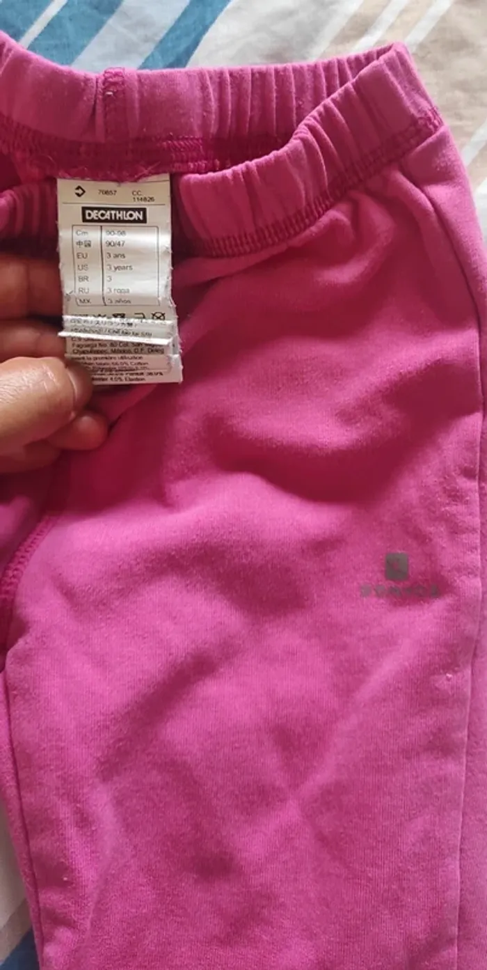 Lot 2 pantalons fille 3 ans - photo numéro 4