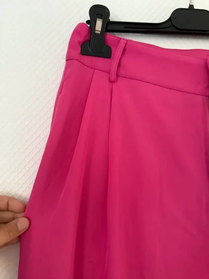 Pantalon droit neuf rose nasty gal taille 34 - photo numéro 4