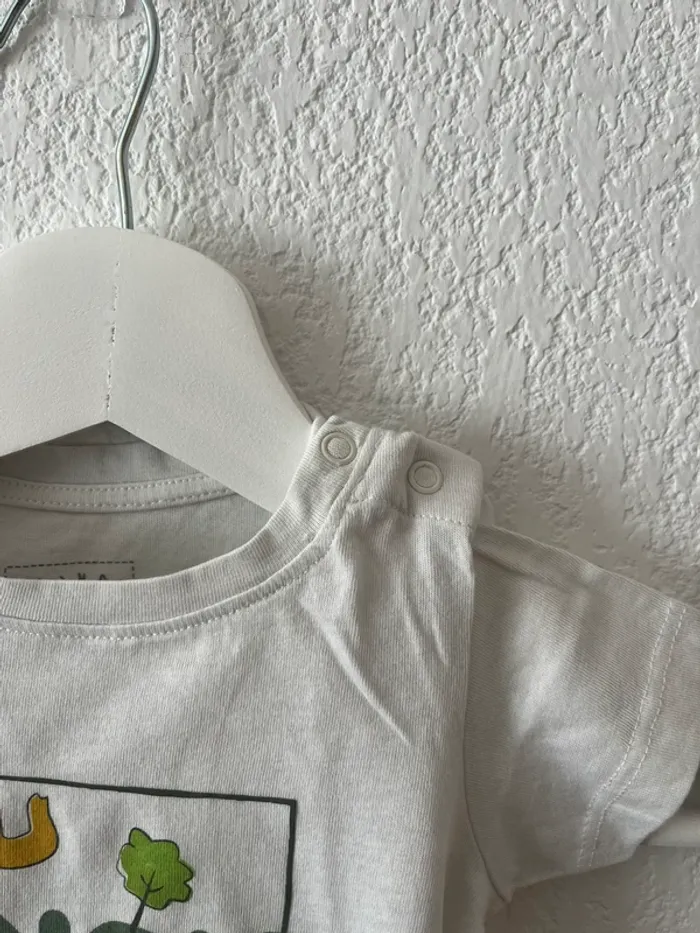 T-shirt bébé Boîte à Malices 18 mois (81 cm)  Jungle baby animaux - photo numéro 3