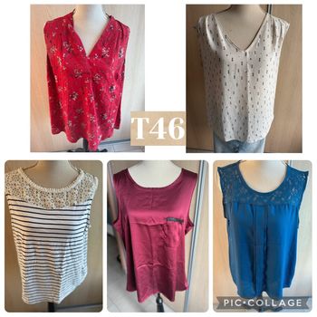 Lot blouse T46 mc