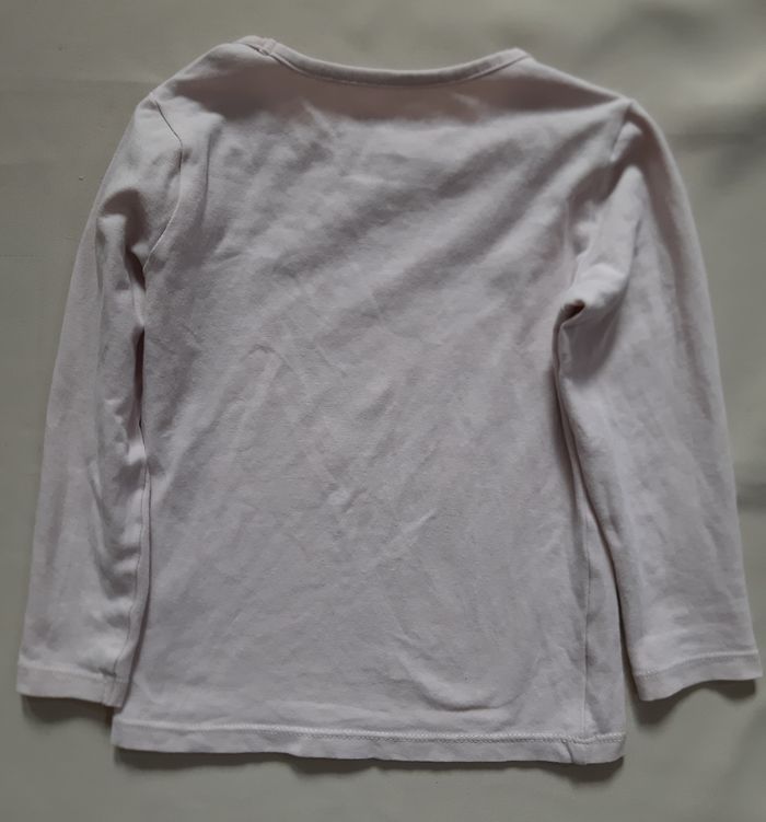 Maillot de corps manches longues rose pâle fille - Orchestra - 3 ans - photo numéro 4