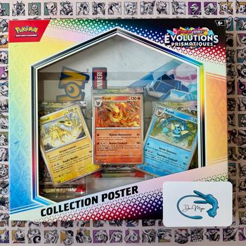 Coffret Poster Pokémon EV8.5 Évolutions Prismatiques 