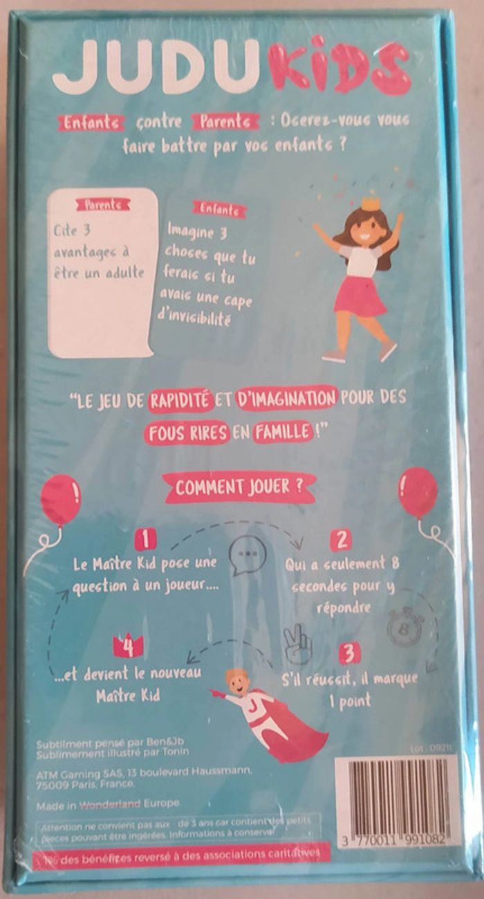 Judukids - Jeu de société sous emballage - photo numéro 2