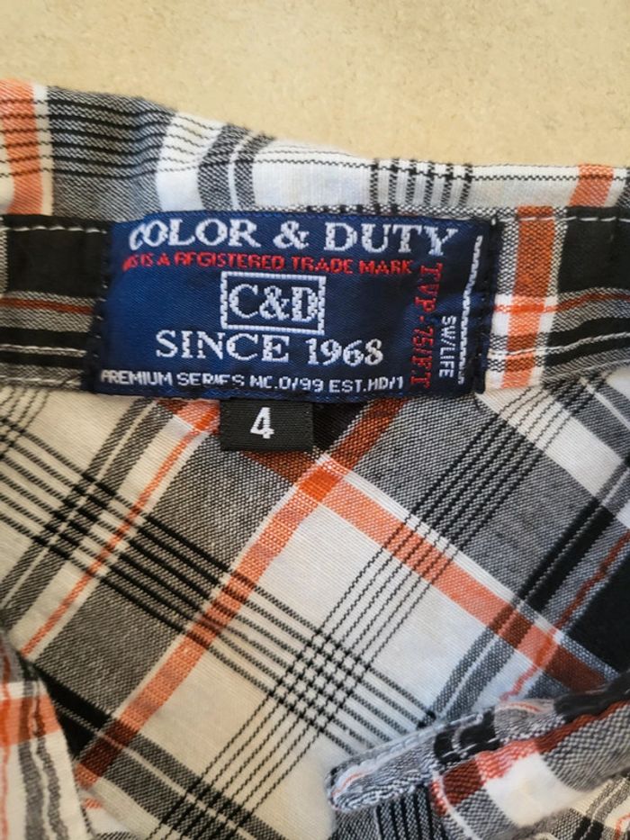 Chemise garçon 4 ans - photo numéro 4