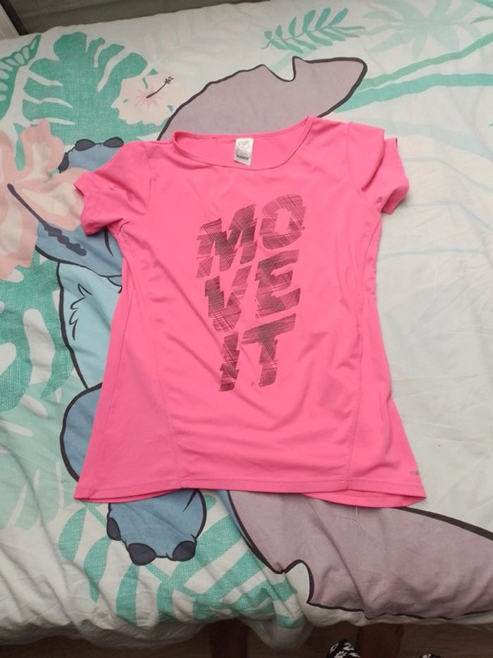 Tee-shirt fuchsia 12ans