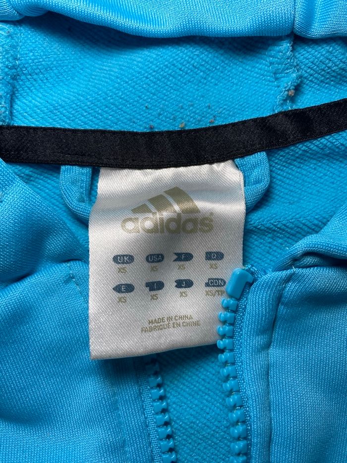 Veste adidas bleu ciel femme taille Xs - photo numéro 5