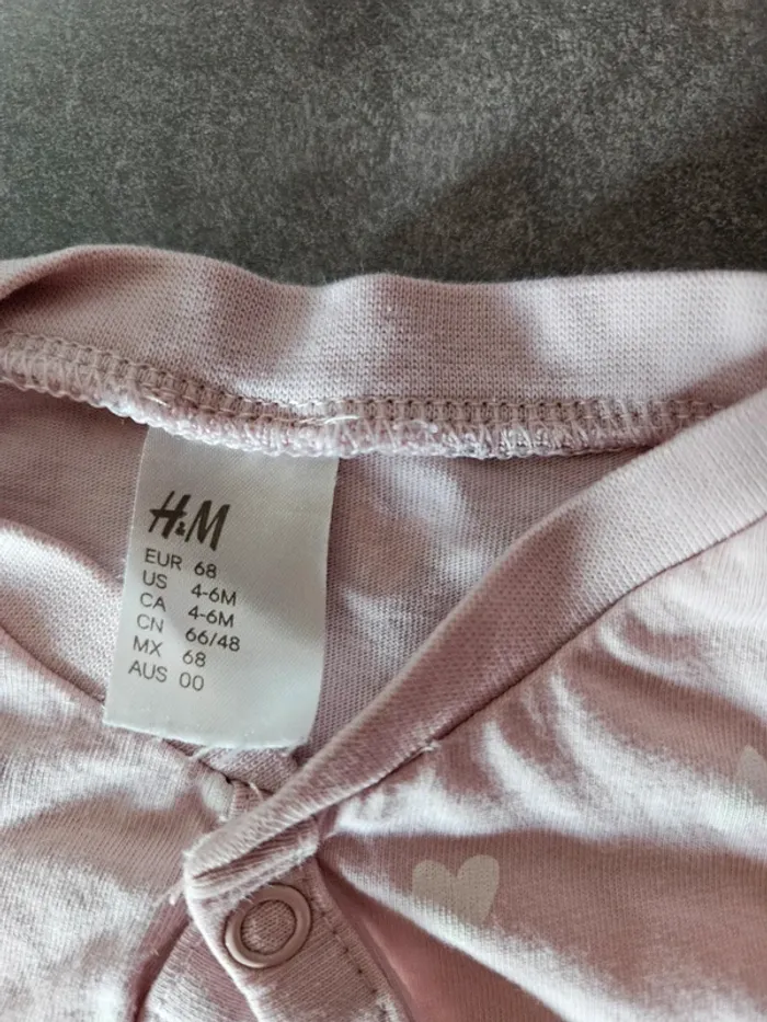 Lot 3 pyjama léger taille 6mois - photo numéro 5