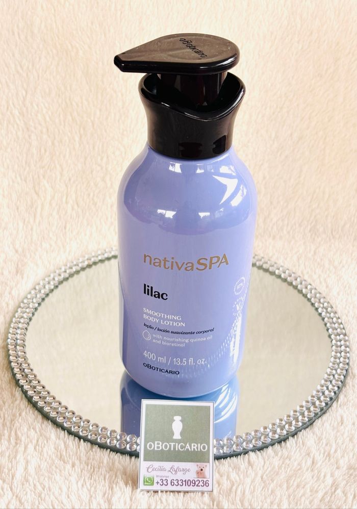 Crème hydratante corps  OBoticário Nativa SPA Lilac
