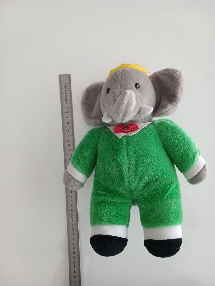 Peluche Babar le Roi des Éléphants - photo numéro 5