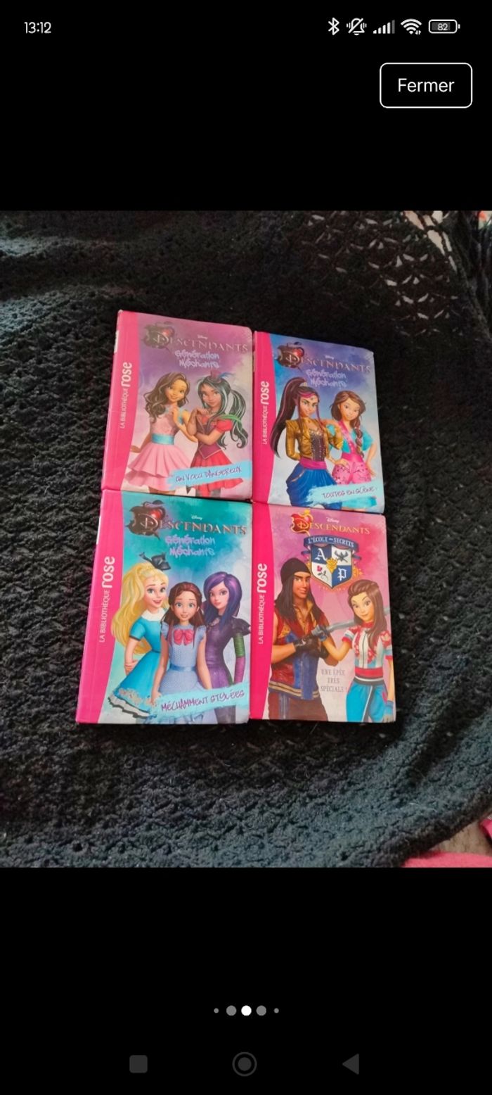 Lot livre bibliothèque rose - photo numéro 4