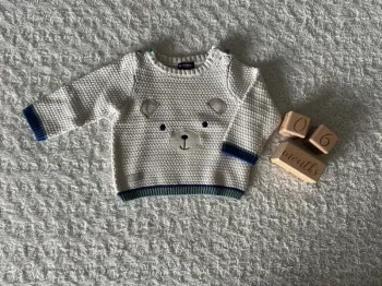 Pull tricot sergent major 6 mois