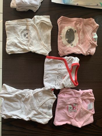 Lot 5 bodies manches longues