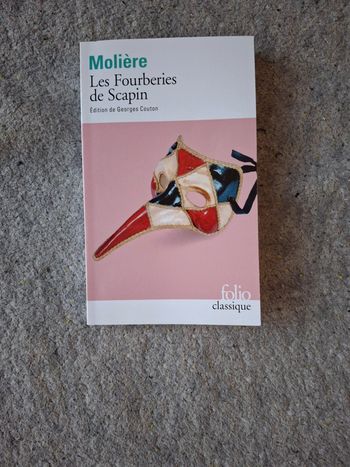 Livre les fourberies de Scapin
